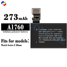 适用苹果Apple Watch Series 2-38mm A1760内置手表电池厂家批发