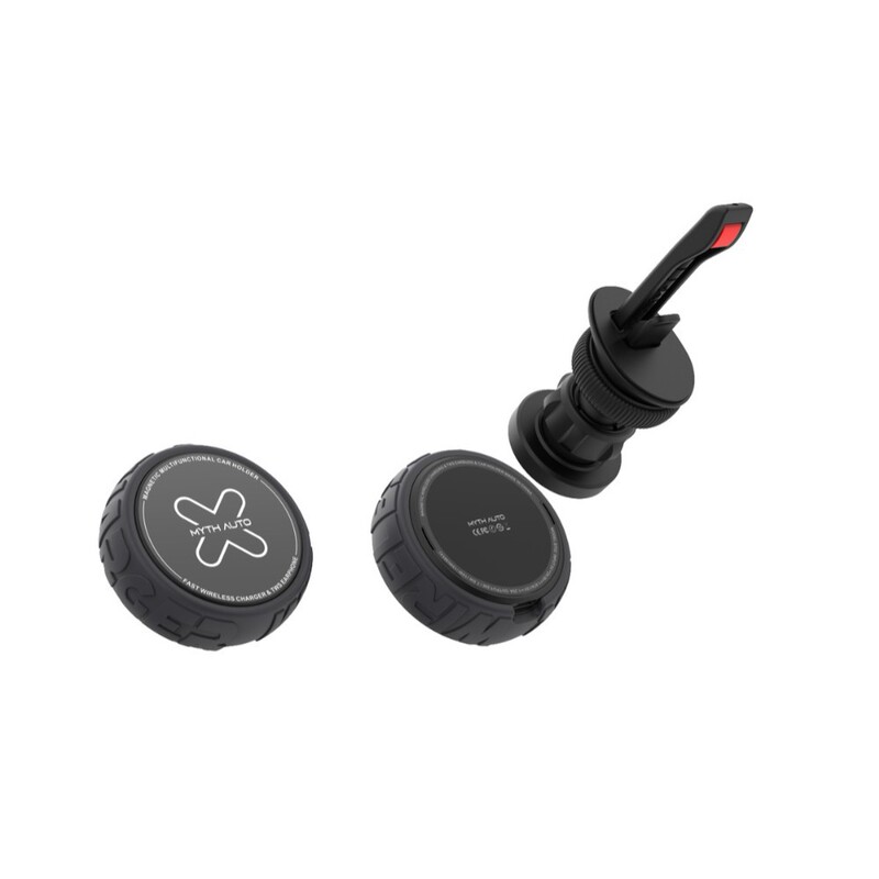 Strong Magnetic Suction 15W Wireless Charging, Built-In Car Bluetooth Headset, Multifunctional Safety Phone Holder Strong Magnetic Suction 15W Wireless Charging, Built-In Car Bluetooth Headset, Multifunctional Safety Phone Holder