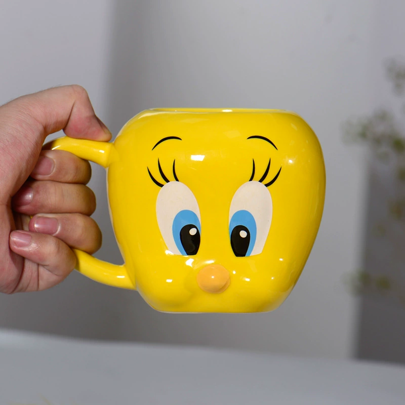 Выбранная керамика мультфильм Санригери Мерт Curommak чашка Дитяча чашка милая офисная кофейная чашка