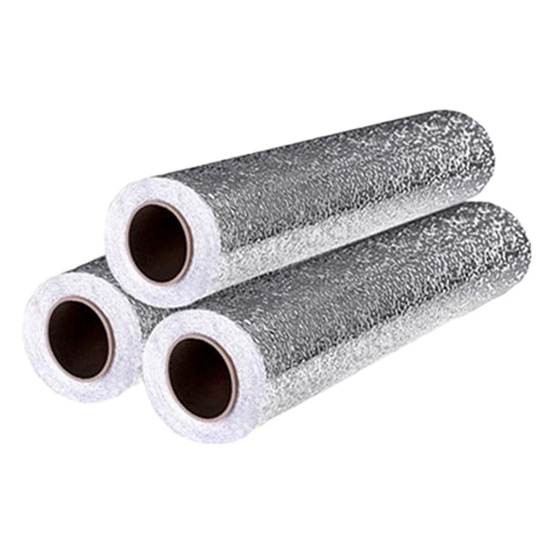 Кухонные водонепроницаемые и маслостойкие наклейки, устойчивые к высоким температурам, самоклеящиеся огнеупорные плиты, столешница, настенные наклейки, обои из алюминиевой фольги, обои