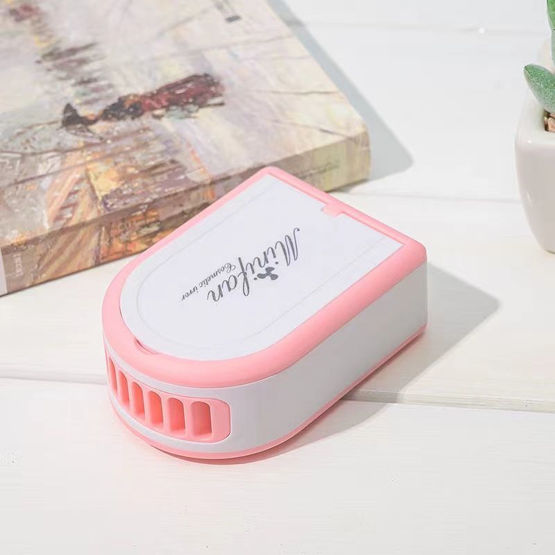 거울이있는 헤어 드라이어 (핑크)