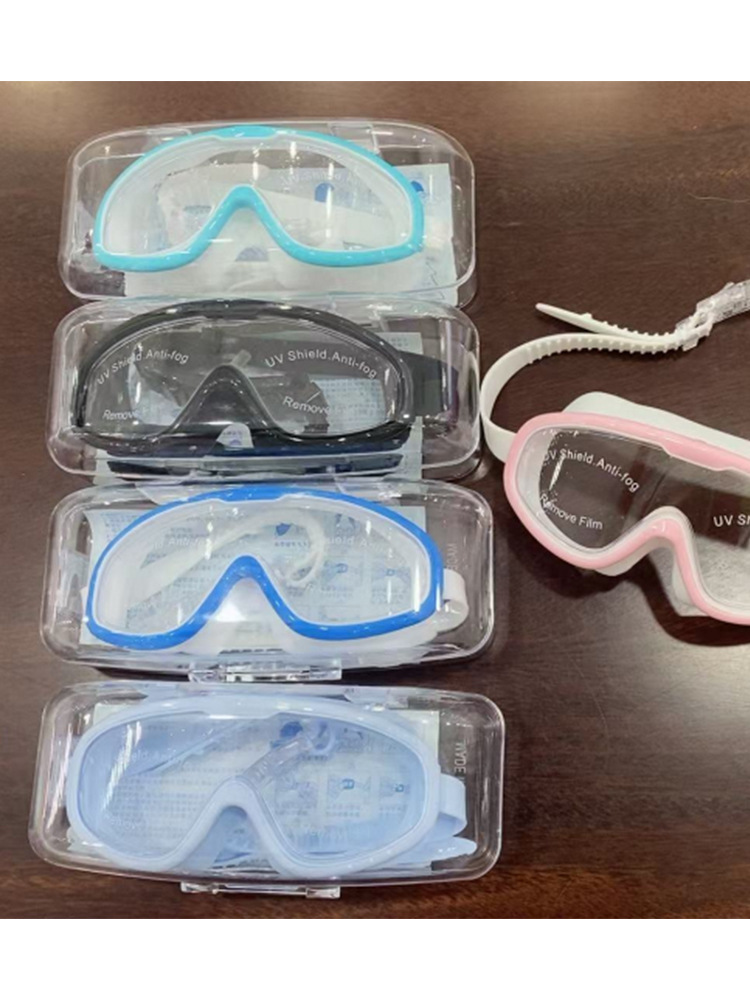 Gafas de Natación Infantiles con Lente de PC Alta Definición Anti-empañamiento image 1