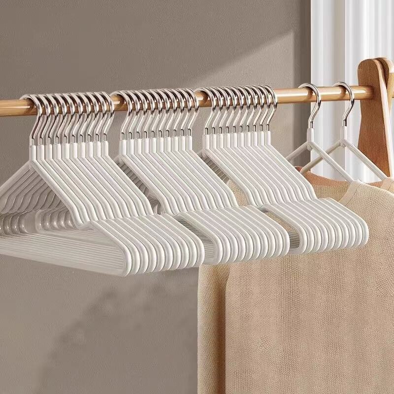 Clothes Hanger for Home Use, Non-Slip, Thickened, Anti-Shoulder Crease, Anti-Slip, for Drying Clothes in Dormitories, Clothes Hanger Rack, Clothes Support
