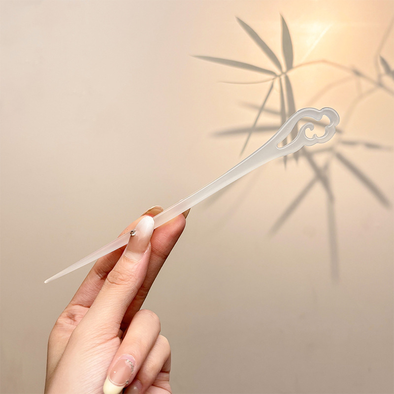古风西湖会发光的宫灯发簪女金属灯笼发髻凉亭盘发簪子中秋节头饰|undefined