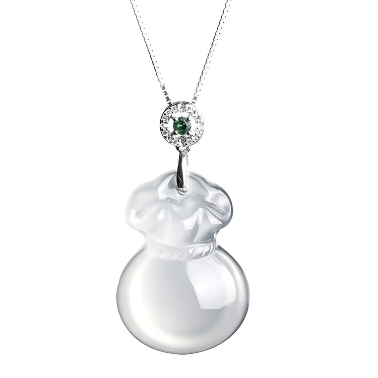 Organic stone inlay, pendant jade, accessory, wholesale, silver 925 sample