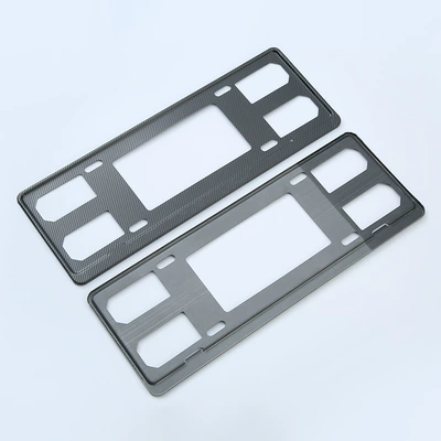 steel car license plate frame, License plate holder/license plate holder