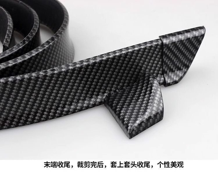 Automobile general modified tail non-perforated trunk constant wind wing pressure tail spoiler decoration accessories