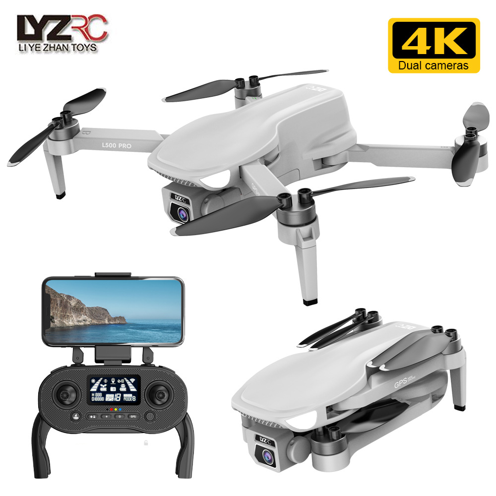 Transfronterizo L500PRO sin escobillas gps plegable dron 4k HD fotografía aérea quadcopter 5G avión de control remoto