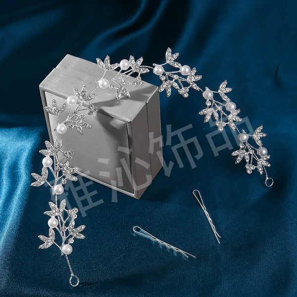 Factory direct European and American full diamond Super Flash silver luxury atmosphere Bride wedding headdress crystal diamond crown hair crown
