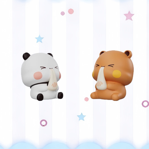 [Segunda bala] Uno, dos y la caja ciega mini diaria de la tela hecha a mano juguetes de tendencia alrededor de la mujer tridimensional