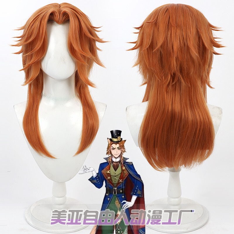 [Free Man] Twisted Wonderland Dancing Doll and Fantasy Playground Fox Cos Wig