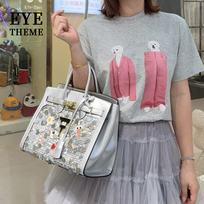 Europa y los Estados Unidos clásicos bolsas de platino para mujeres bolsas de plata portátiles nobles bolsas de estilo 2786 #