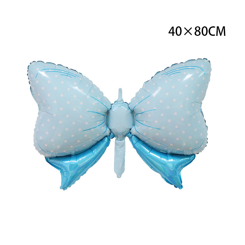 Nuevo tamaño grande globo de arco mate macarón corbata globo de película de aluminio coreano decoración de fiesta al aire libre