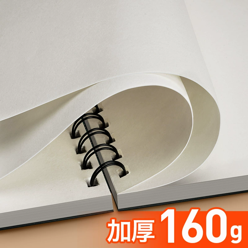 元浩 Ученики начальной школы 16K арт-скетчбук, книга с рисунками по рекомендации учителя, толстая пружина, чистый альбом A4