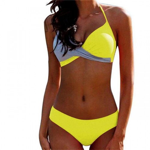 Sexy Bikini Pad Push Up Swimwear Women Biquinis Feminino Cross-border
