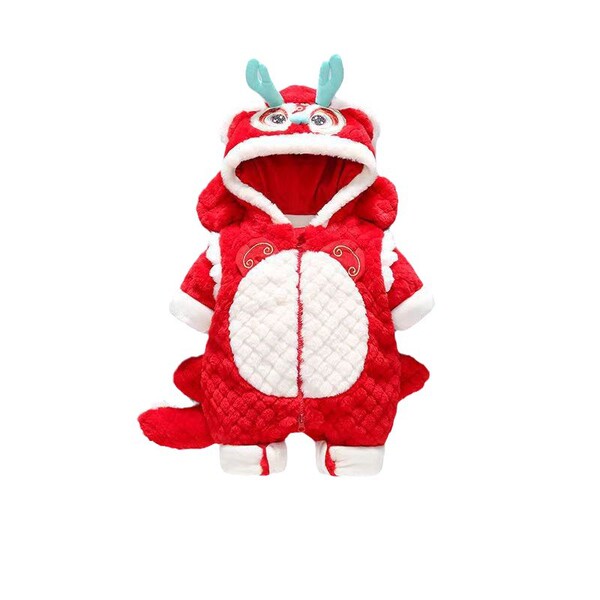 Children's cute warm dinosaur