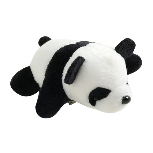 Cartoon Internet celebrity three-dimensional panda brooch, plush red panda doll ins, panda jewelry, school bag pendant