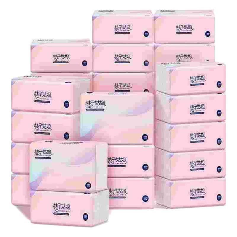 Orange Girl Tissue Paper 24 упаковки вся коробка оптом гигиенические салфетки бытовые салфетки мягкие полотенца для лица можно протирать руки FX