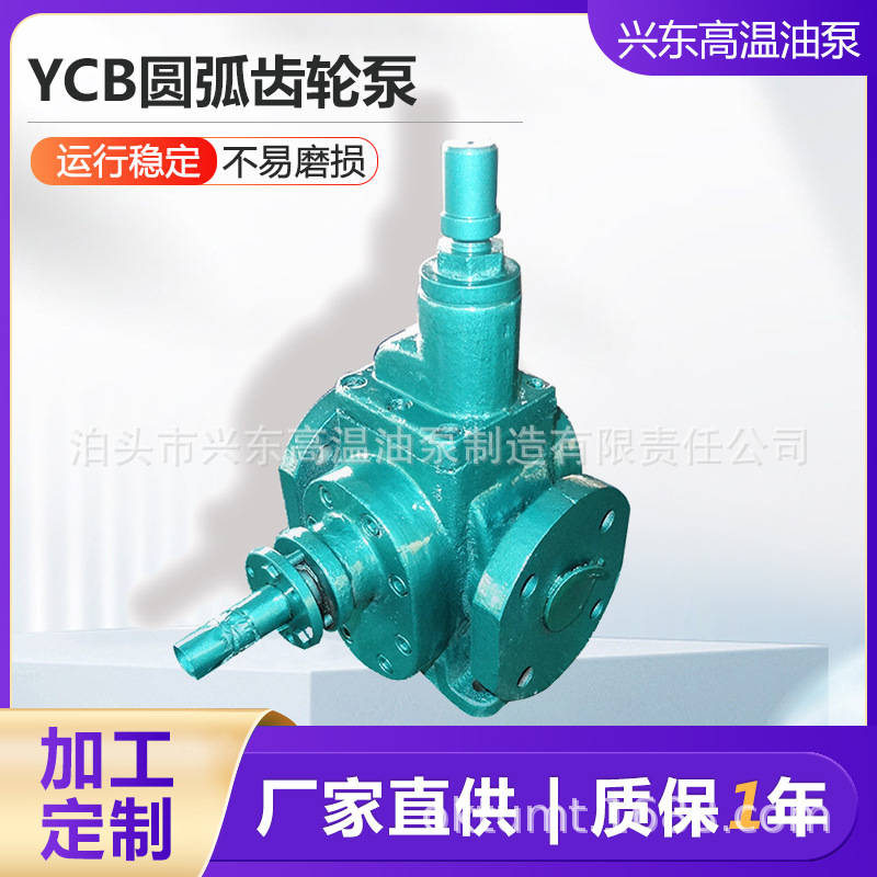 定制YCB系列圆弧齿轮泵润滑油泵液体输送电动自吸泵变频防爆