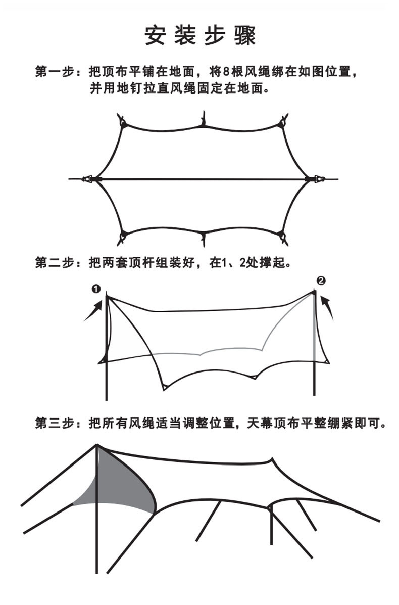 Vinyl Canopy Tent Outdoor Canopy Tent Camping Canopy Tent Canopy Outdoor Sunshade Canopy Waterproof Canopy