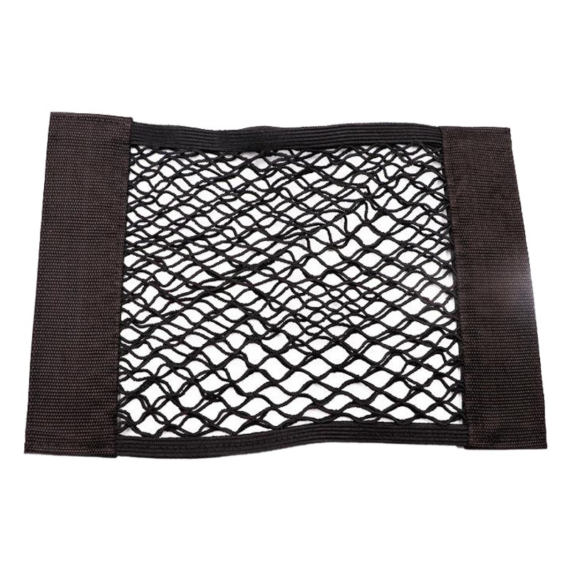 Red de almacenamiento adhesiva para maletero de coche, bolsa de almacenamiento para coche de gran capacidad.