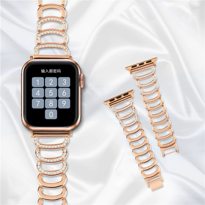 В наличии Заводской Apple Applewatch 7 Ремешок для часов 6/5/4/3 поколения iWatch Металлический ремешок C