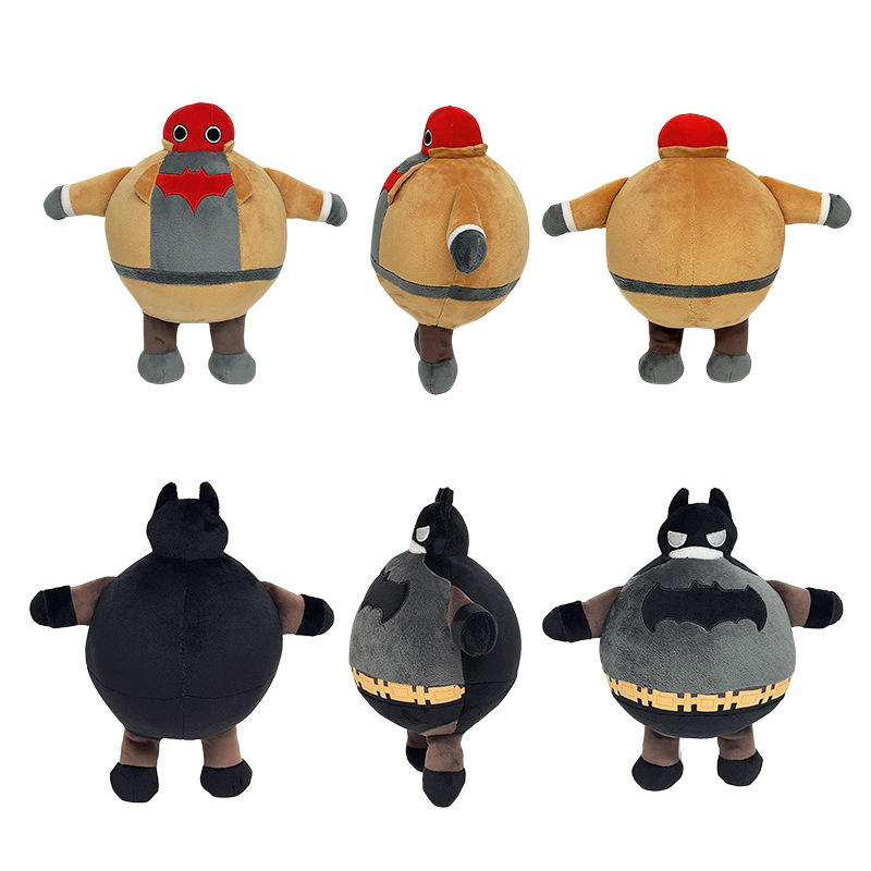 Cross-Border Hot-Selling New Fat Jason Todd Plush Red Hooded Fat Jason Stuffed Toy Doll