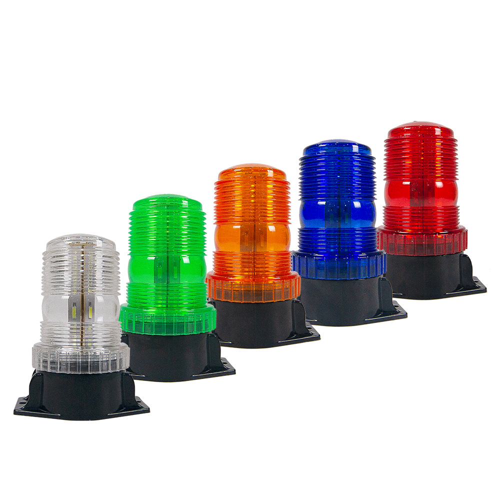 Luz de advertencia de tráfico de autobús escolar luz de advertencia de luz estroboscópica de coche LED universal luz de flash de techo magnético camión de succión magnética