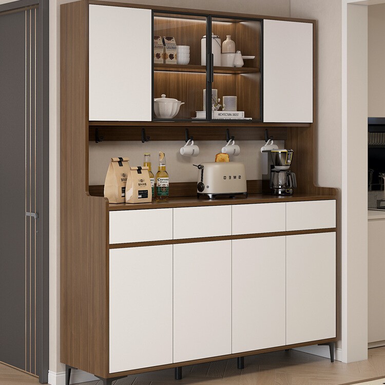 Sideboard Against the Wall Integrated Storage Cabinet Living Room Wine Cabinet Storage Cabinet 2025 New Model Kitchen Cabinet