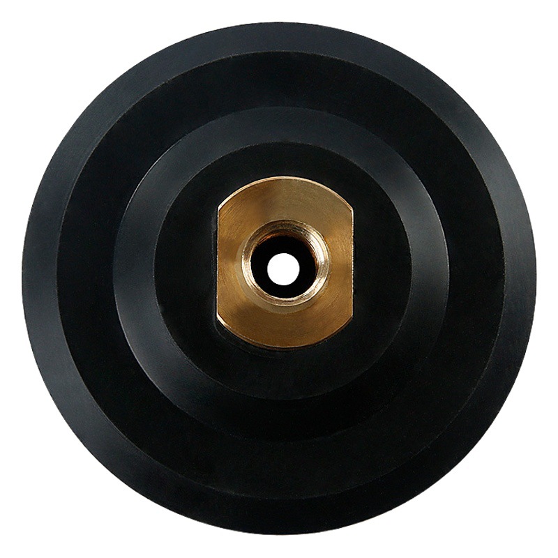 Disco de molienda de agua placa adhesiva película de pulido de piedra amoladora de ángulo de unión de goma de cobre grande base de lechón autoadhesiva papel de lija Disco Duro medio