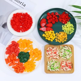 钥匙扣及钥匙扣配件;食物工艺品;仿真果蔬