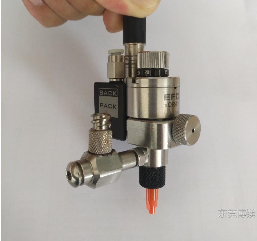 现货美国诺信Nordson EFD xQR41撞针阀精密点胶阀高精度胶枪滴点