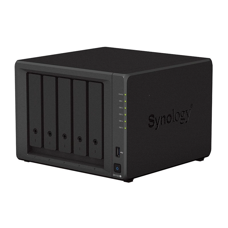 Synology DS1522+ 5-bay NAS network storage server (standard