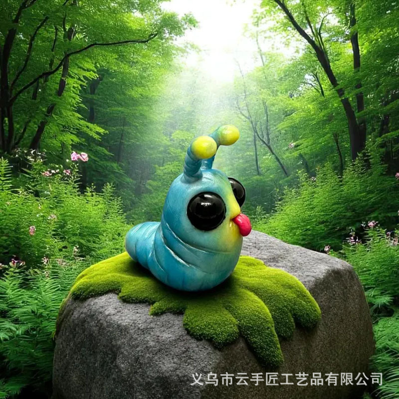 跨境Cheeky Miniature Frog Figurine调皮微型青蛙摆件露屁股青蛙|undefined