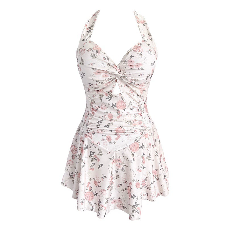 Сплит купальник женский горячий источник девушка продвинутый сексуальный чистый ветер толстый мм живот тонкий 2023 летний новый