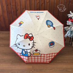 スポット卸売り全自動折り畳み傘女晴雨両用日焼け止め紫外線防止傘黒ゴム日傘
