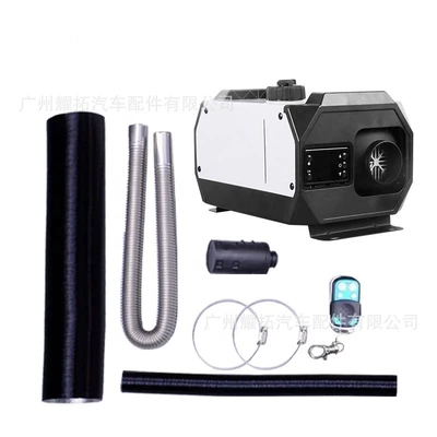 Factory wholesale parking heater 12V24V all-in-one high-end four-hole car wood heating machine cargo truck heater (Automotive air conditioning) - 5kw-large-lcd-12v-all-in-one-machine-low-configuration-fh002-5kw10-12v-2