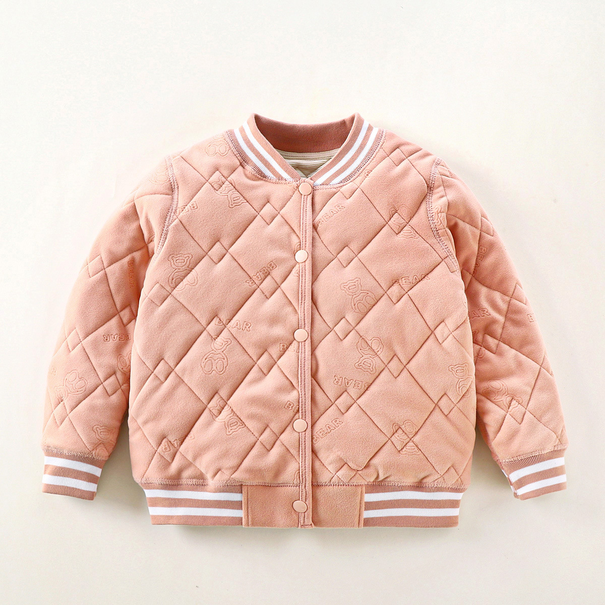 Uniformes escolares artefactos infantiles ropa interior cálida set de terciopelo grueso chaqueta de otoño para niños pantalones de otoño chaqueta cálida de niñas otoño invierno