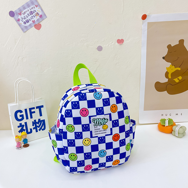 Mochila de color caramelo para niños 2022 nueva mochila de niño casual todo partido niños y niñas lindos mochila anti-Perdida