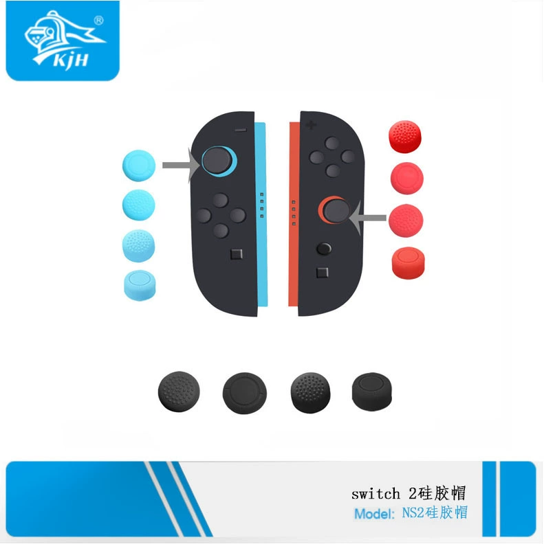 Рукоятка Switch 2, крышка силиконовая, головка гриба, NS2 рукоятка силиконовая крышка, аксессуары Switch 2