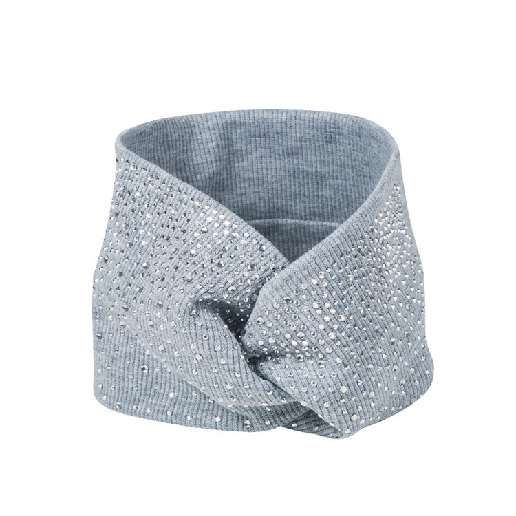 Transfronterizo nuevo pelo de diamantes de imitación con cara lavado tocado crossover señoras deportes diadema lavado cinturón de pelo