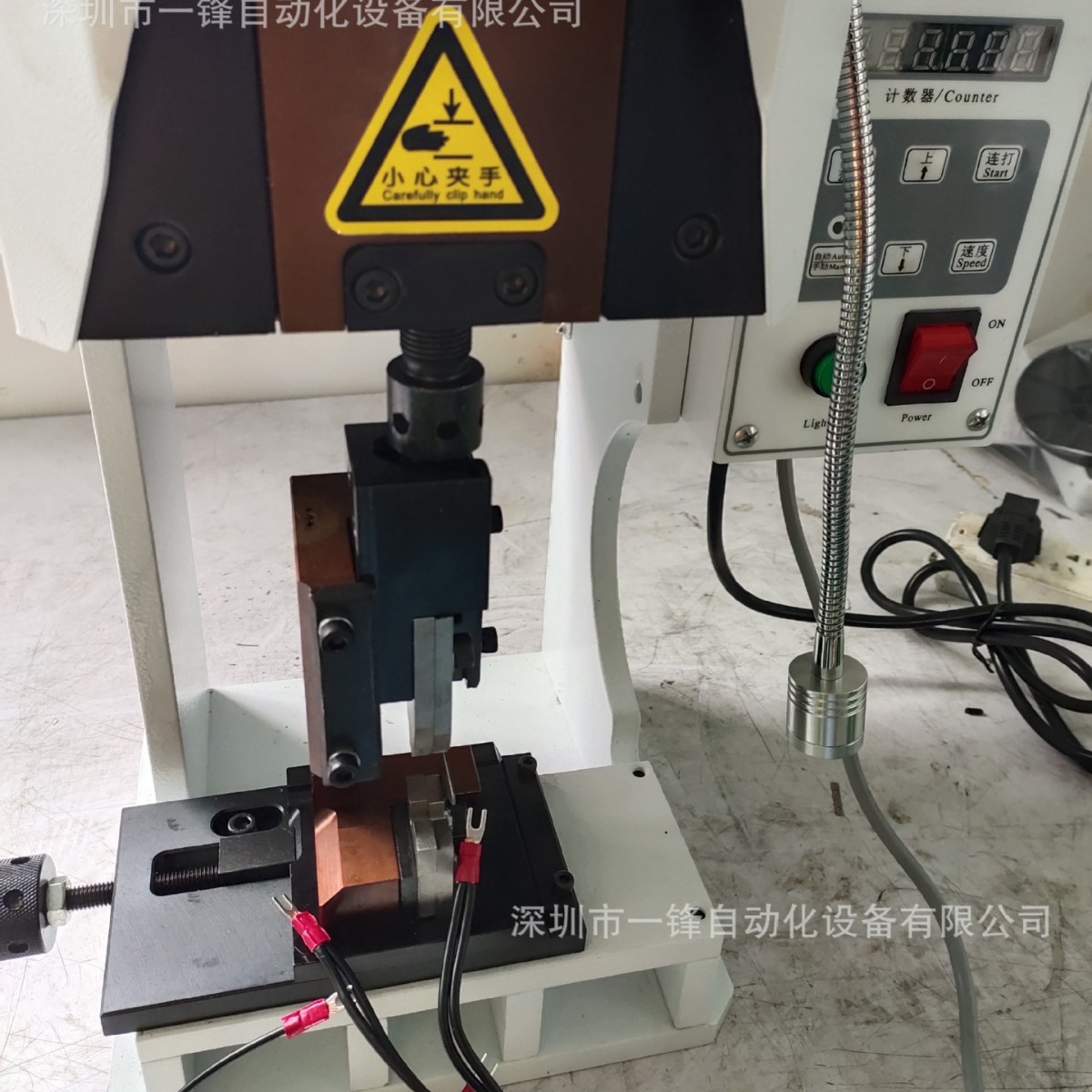 厂家优惠促销新款半自动静音端子机 压接机 对接机 自动打端机