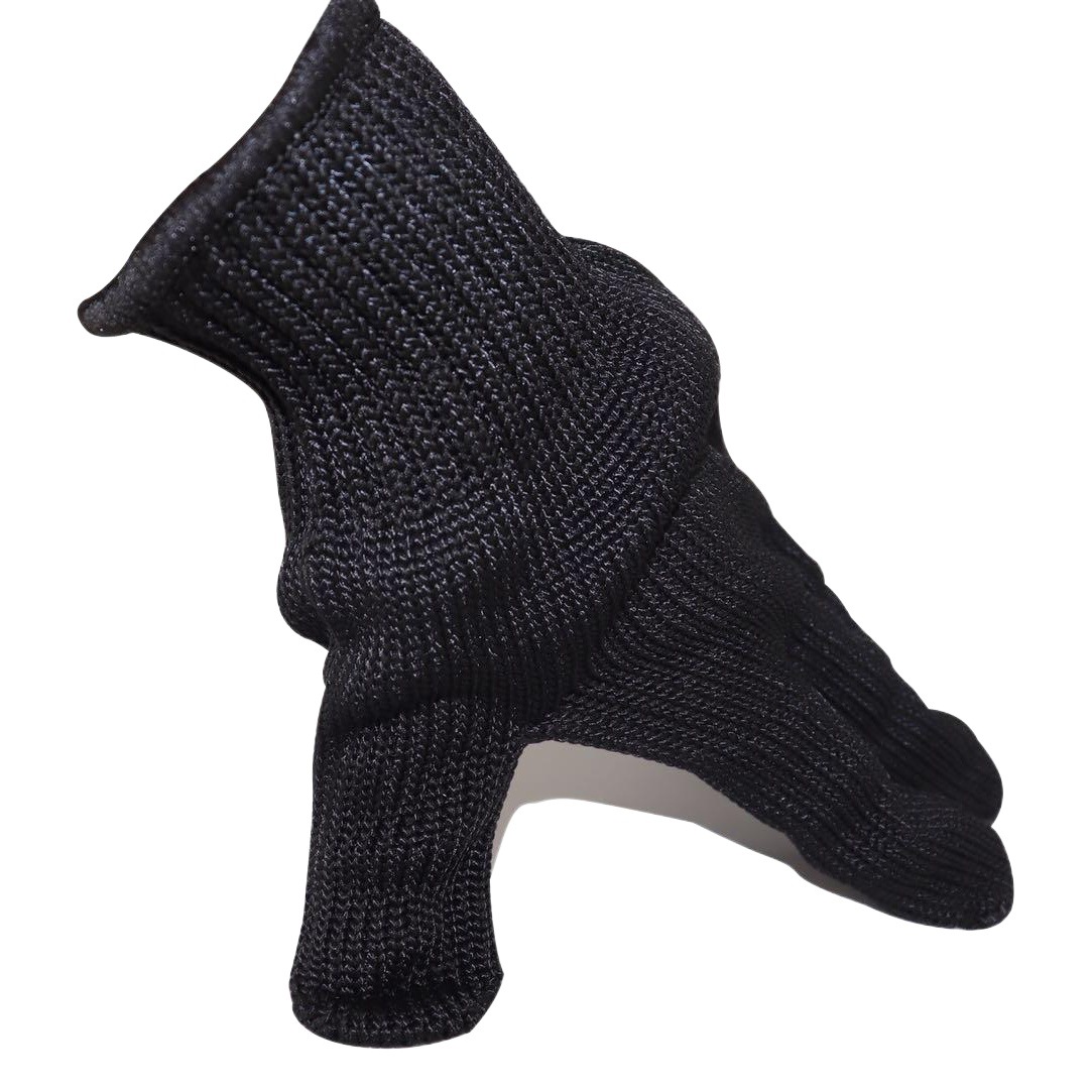 Guantes resistentes a cortes, guantes de alambre de acero de nivel 4, guantes de protección profesional multiusos para defensa personal, tipo mejorado, prioridad en rentabilidad