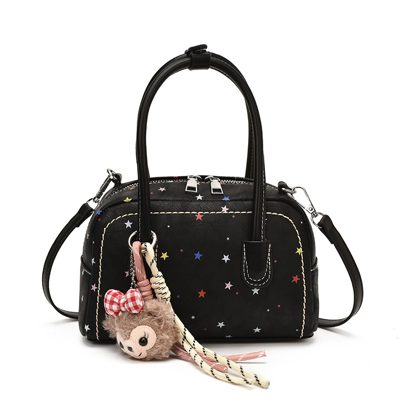 Nicho flor impresión bolsos pequeños bolsos de transporte de hombro bolsos de brazo de moda diarios bolsos portátiles image 6