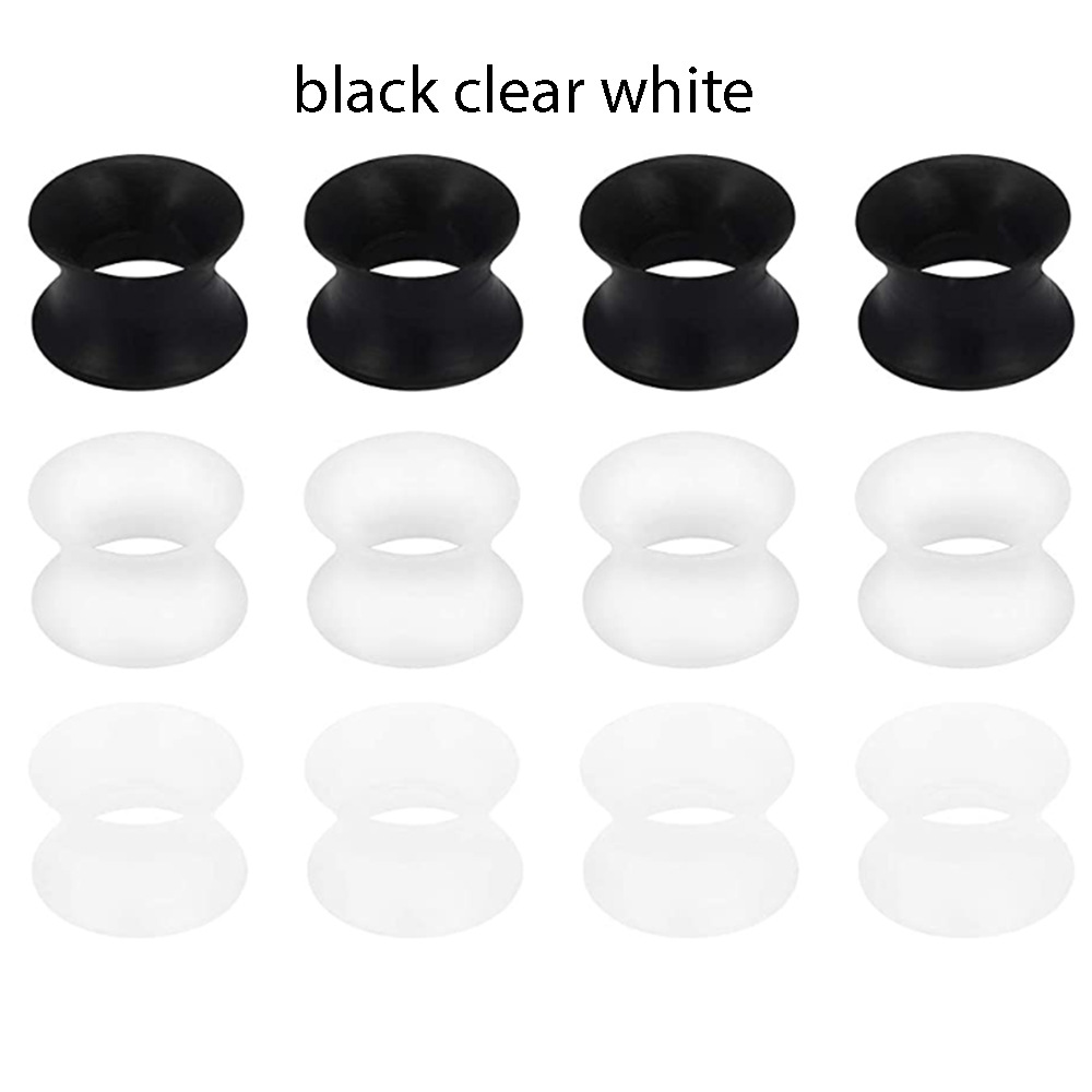 Cross-border Hollow Silicone Auricle Ear Expander Skin Color Soft Ear Plug 4-25mm Personality Piercing Ear Hole Support Large Ear Plug detail image 9