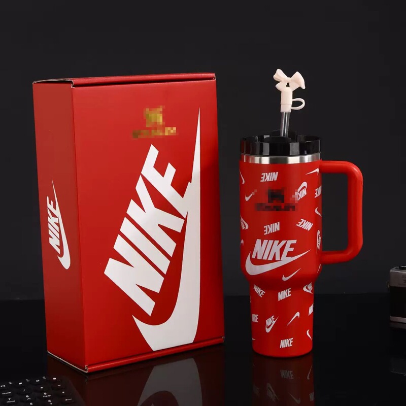 Amazon Nike Same Model Ice Cup 40oz Stanley Thermos Cup 304 Stainless Steel Car Cup with Straw Amazon Nike Same Model Ice Cup 40oz Stanley Thermos Cup 304 Stainless Steel Car Cup with Straw