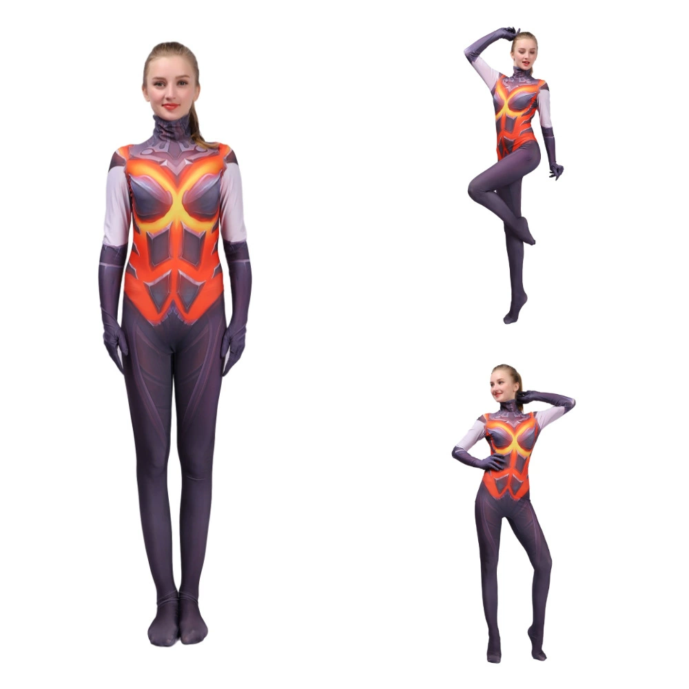 Overwatch Разрушитель крылья разрушения Косплей Купальник 3D печать лайкра костюм