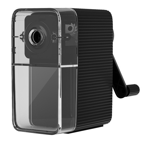 Large caliber pencil sharpener, hand-cranked large triangular thick pen, manual pencil turner, primary school student pencil sharpener, pencil sharpener wholesale