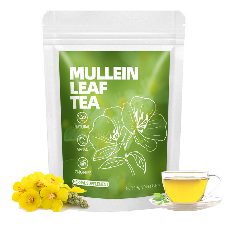 外贸跨境 Mullein Leaf Lung Tea bags 肺部清洁护理毛蕊花叶茶|undefined