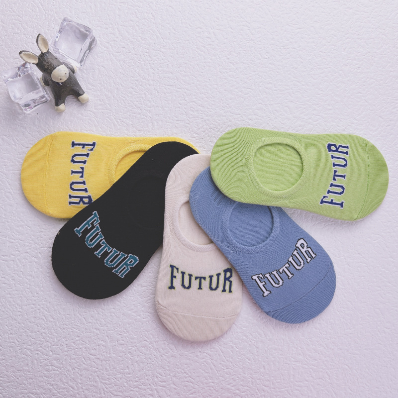 Aidida spring and summer new invisible children's socks